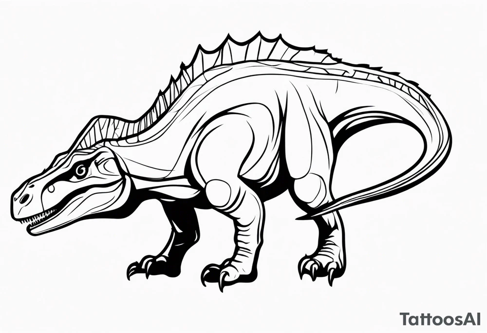 Abelisaurus tattoo idea