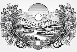fine line greek tattoo tattoo idea