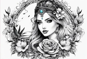 Leg tattoo
Tresure chest

Underwater tattoo idea