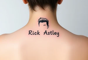 Rick Astley meme tattoo idea