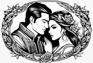 Father of 3 girls tattoo idea