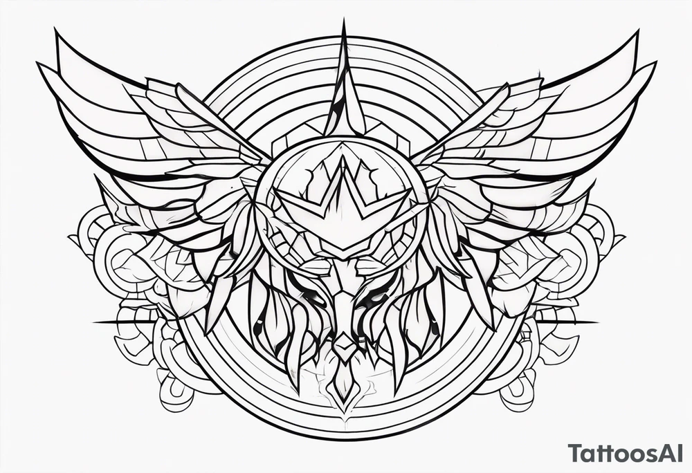Ganbatte tattoo idea