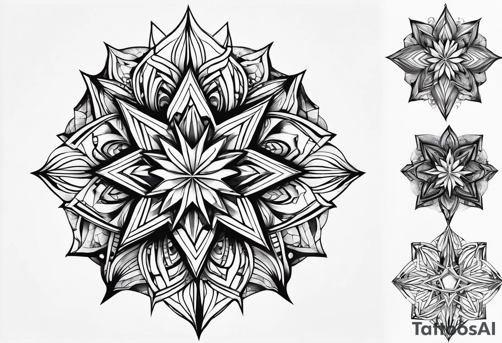 Star tattoo idea