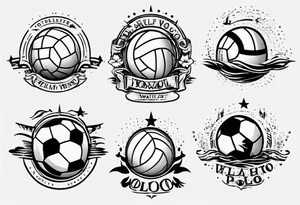 water polo tattoo idea