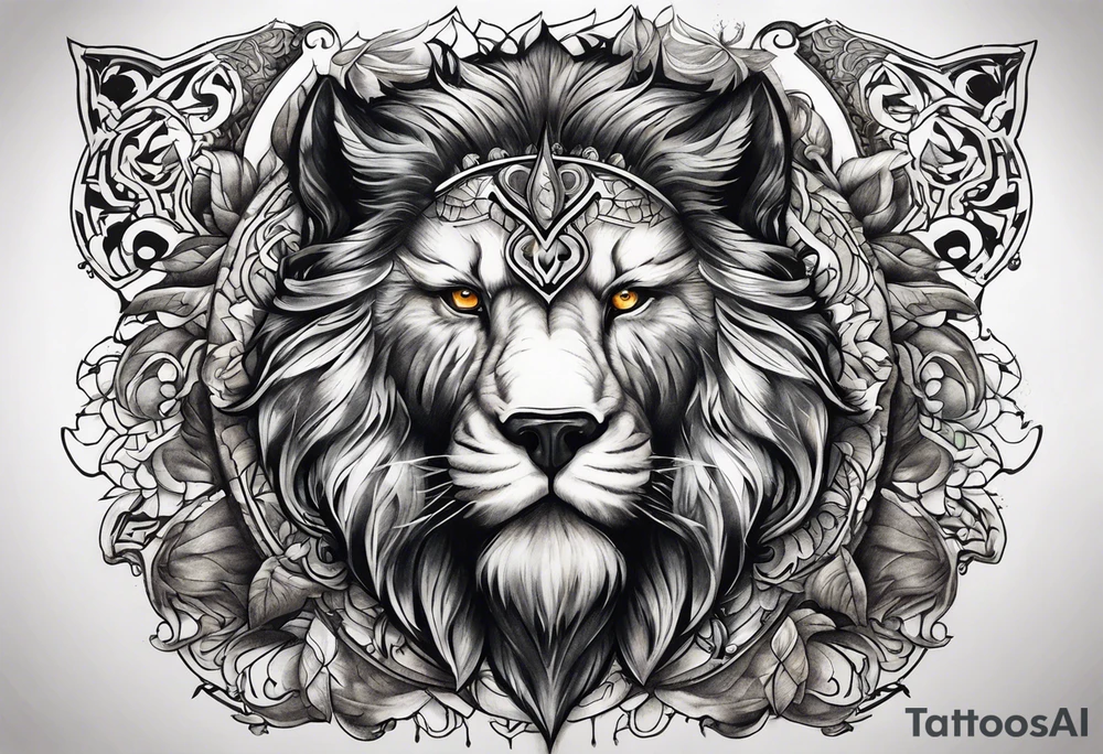 Beast time tattoo idea
