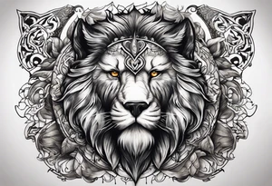 Beast time tattoo idea