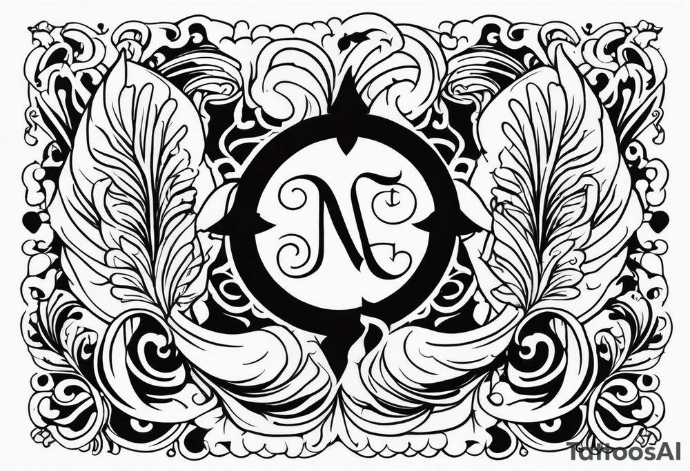 strength, pisces, phoenix, small, nuanced, positive tattoo idea strength, pisces, phoenix, small, nuanced, positive tattoo idea
