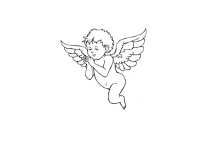 cherub tattoo idea