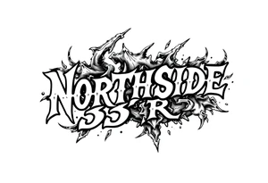 “NORTHSIDE” “33RD” tattoo idea