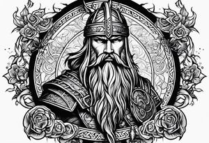 Viking valhalla tattoo idea