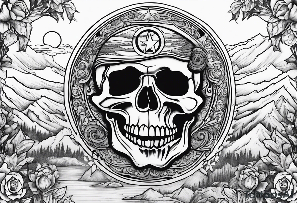 Grateful Dead Northern California tattoo idea