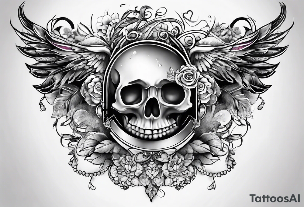 life is about love tattoo idea