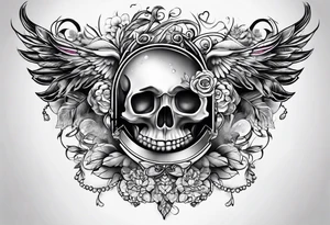 life is about love tattoo idea