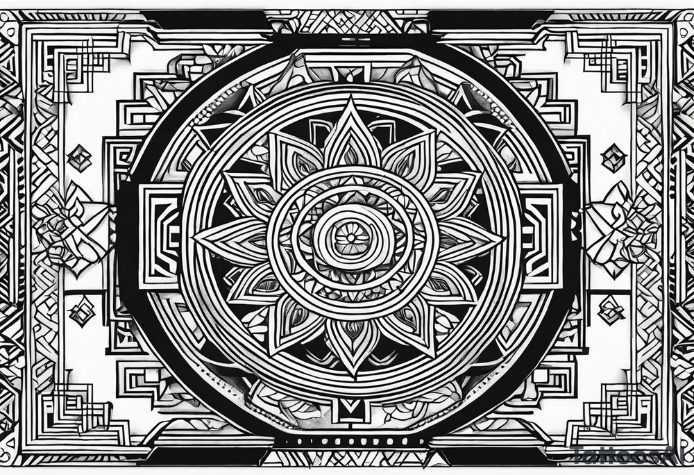 Hmong art tattoo idea