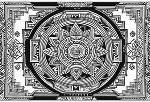 Hmong art tattoo idea