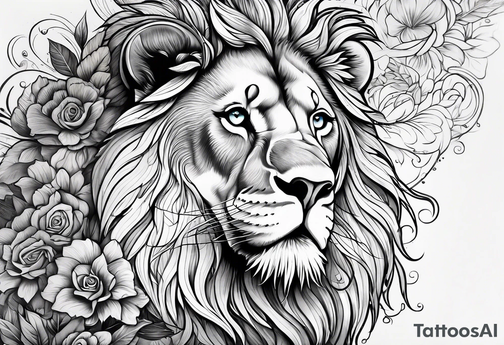 Bavarian lion tattoo idea