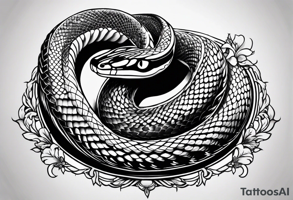 snake tattoo idea