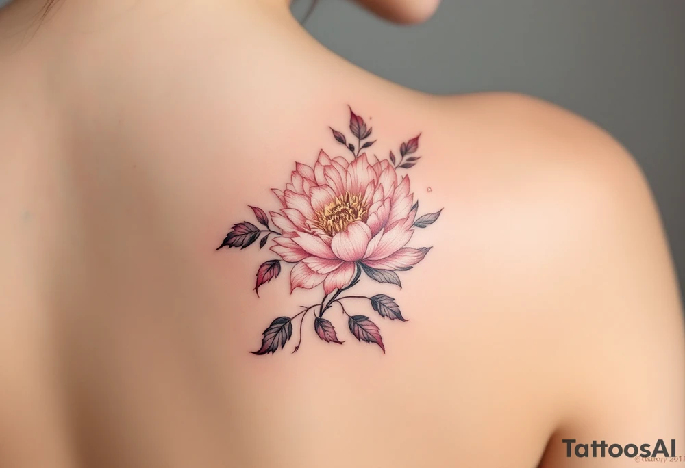 美 (měi, “beauty”) in rose gold ink often decorates a peony or butterfly for elegance and transformation. tattoo idea
