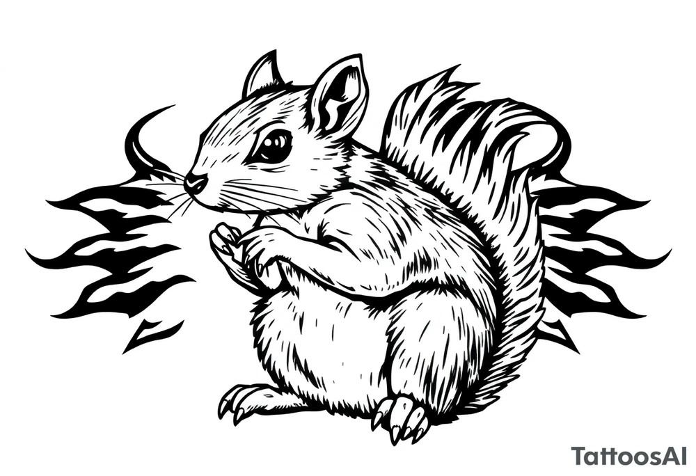 Ratatosk the squirrel tattoo idea