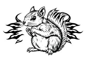 Ratatosk the squirrel tattoo idea
