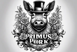 Primus pork soda album tattoo idea