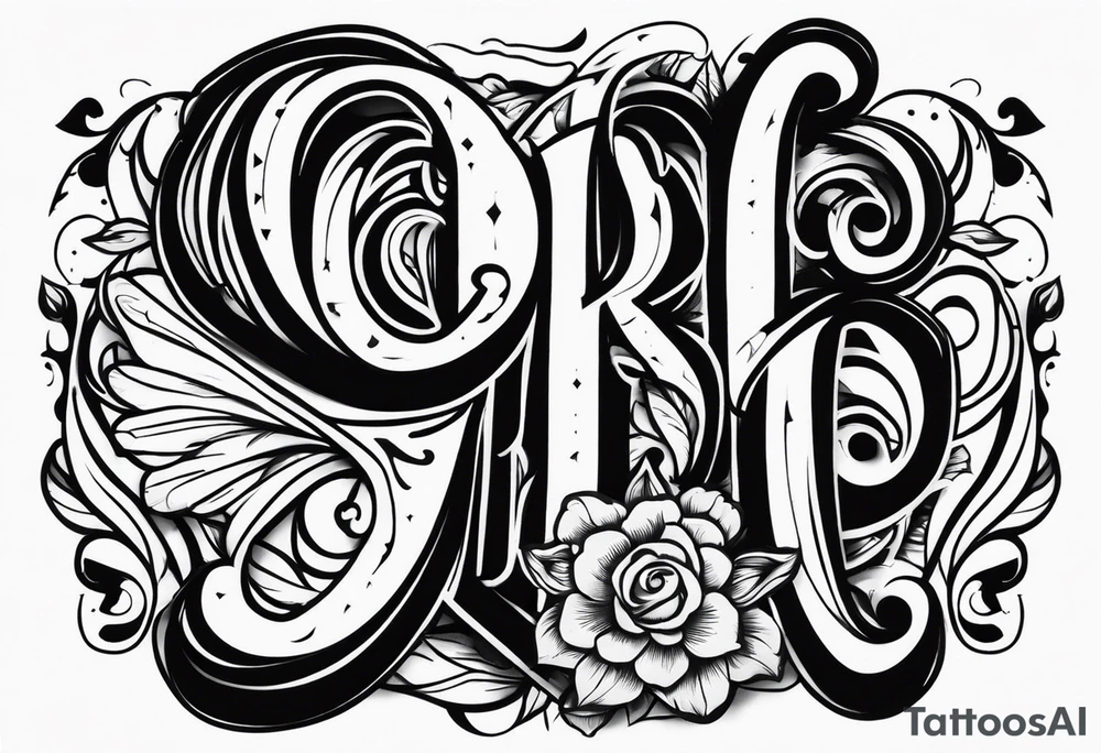 letters GDKP tattoo idea