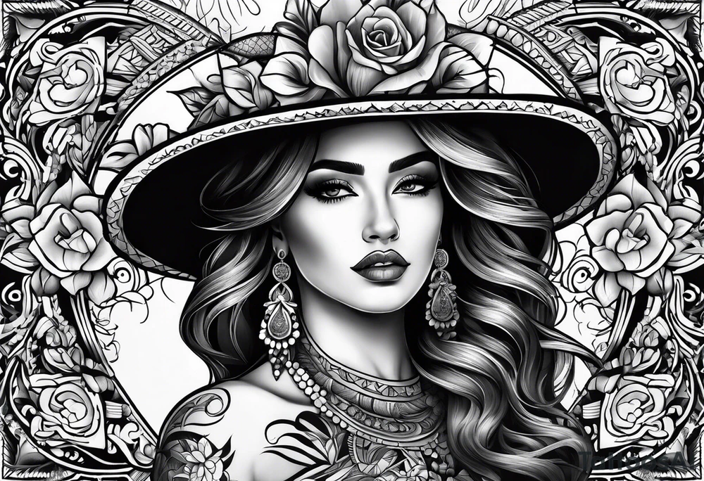 mexican style tattoo tattoo idea