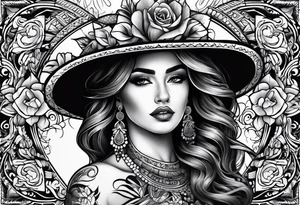 mexican style tattoo tattoo idea