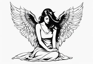 Fallen Angel, dissapointed people tattoo idea