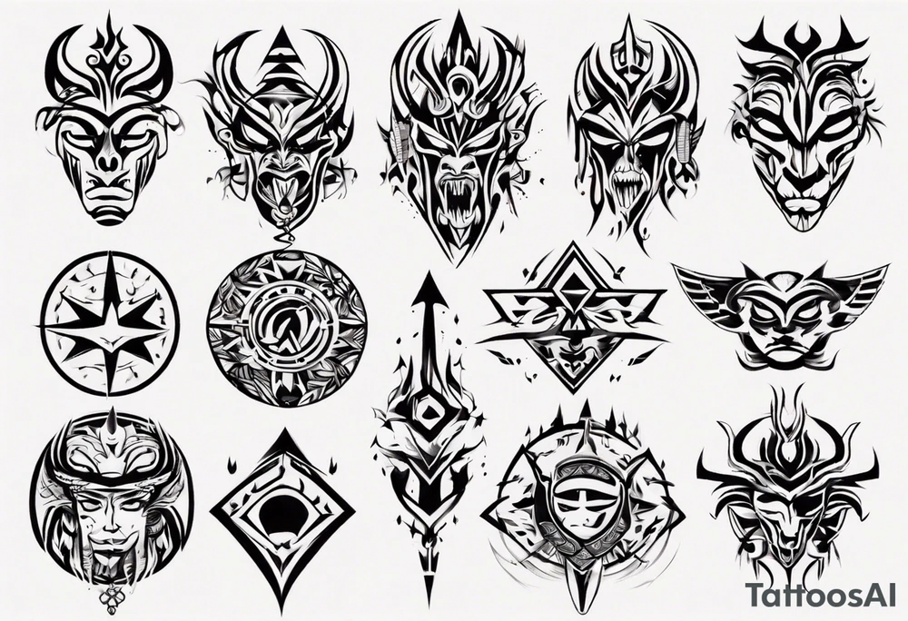 tribal tattoo idea