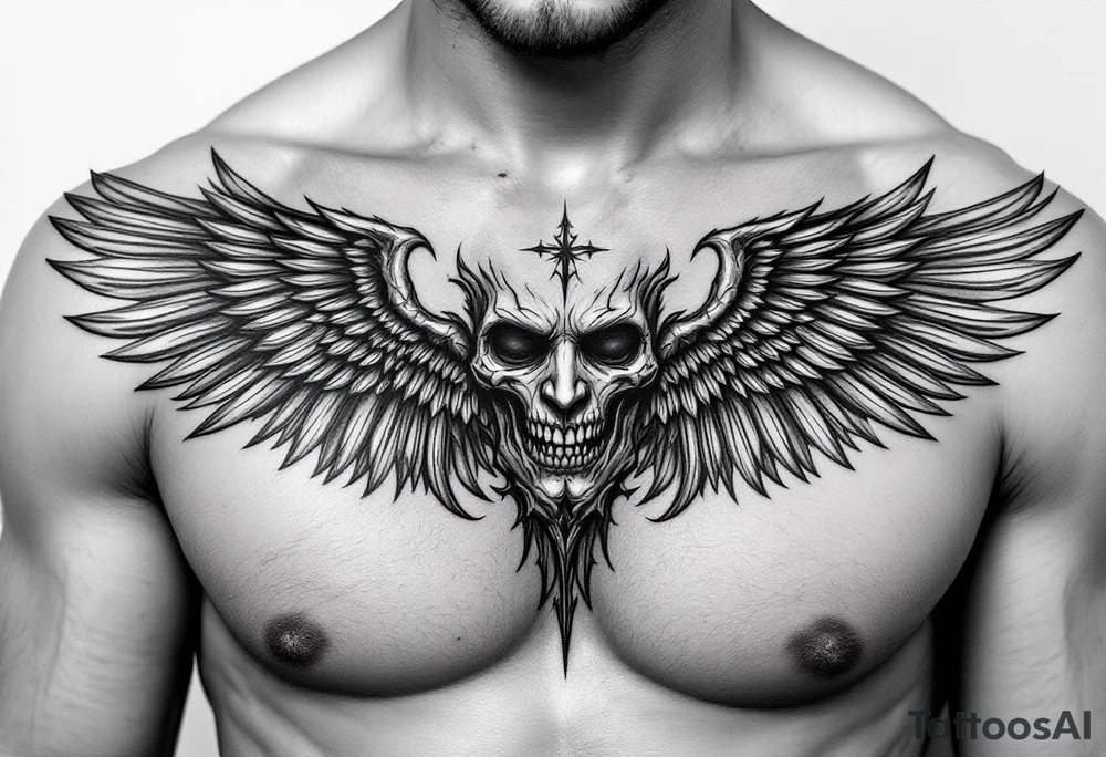 Fallen Angel tattoo tattoo idea