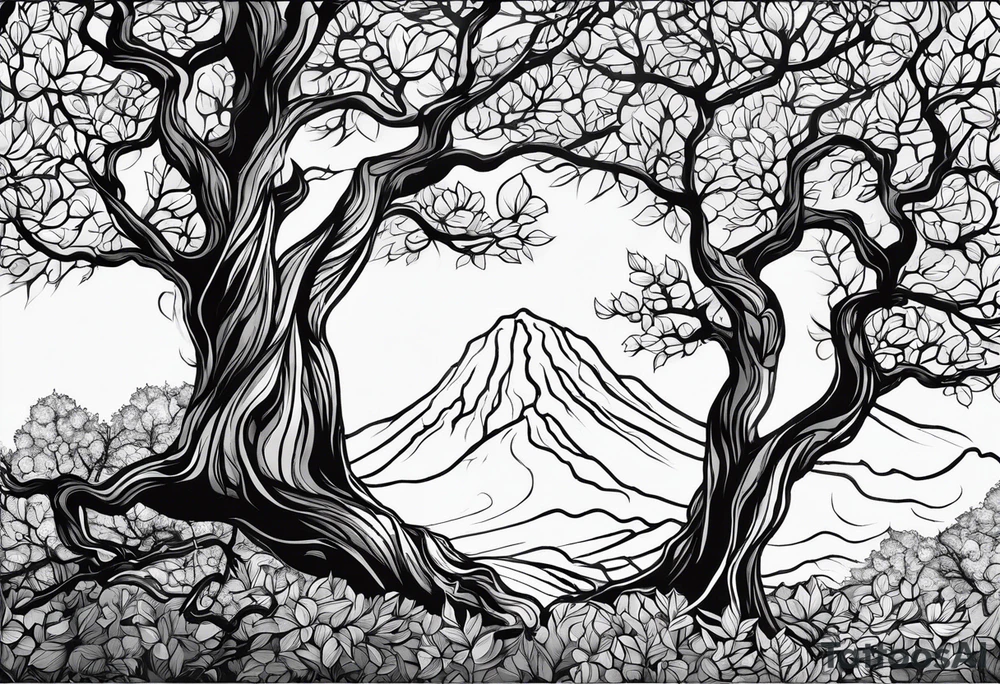 If you feel like you are losing everything, remember tress lose their leaves every year, yet they still stand tall and wait for better days to come. tattoo idea