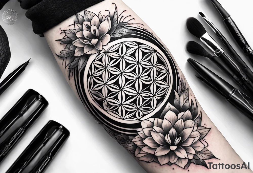 flower of life tattoo idea