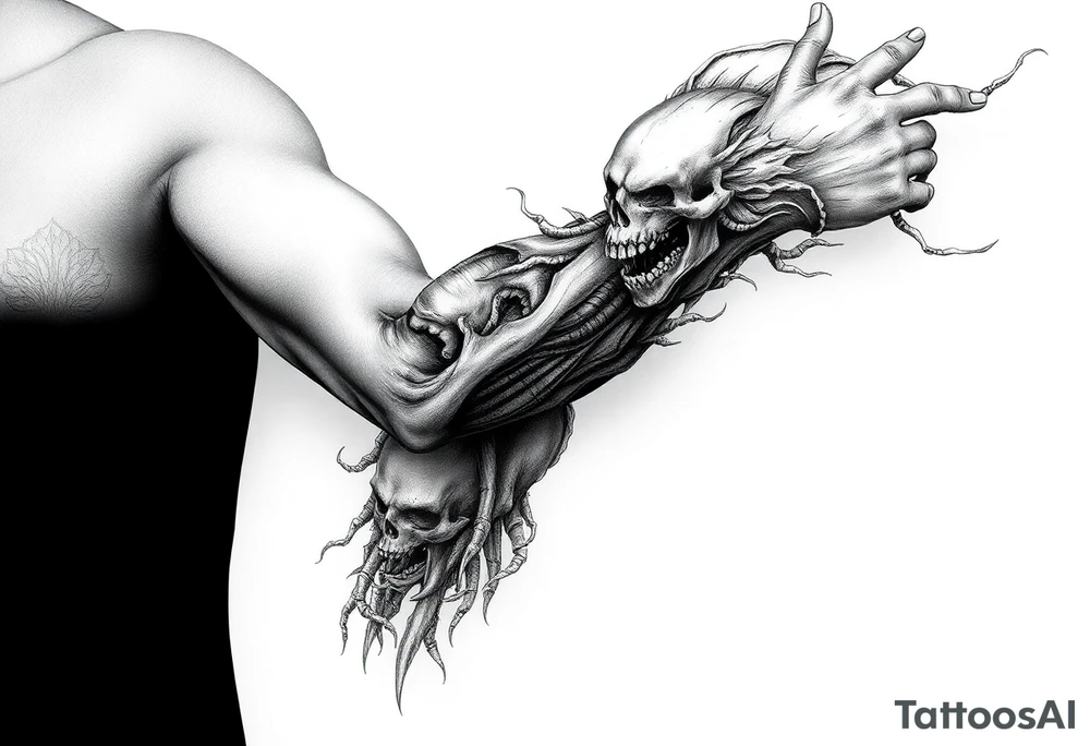 Something mythological death related tattoo idea