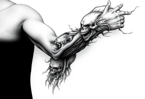 Something mythological death related tattoo idea