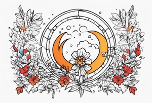 sleeve filler tattoo idea