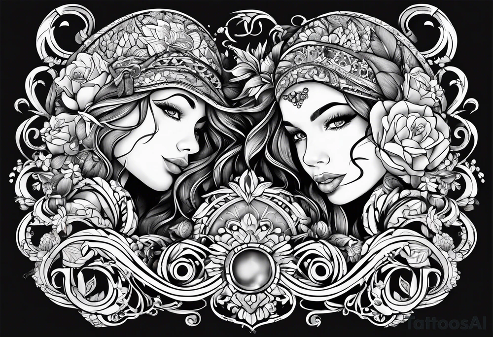 My four kids names Zoe, Tatum, Damian, Ramiro tattoo idea