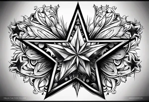 star tattoo idea