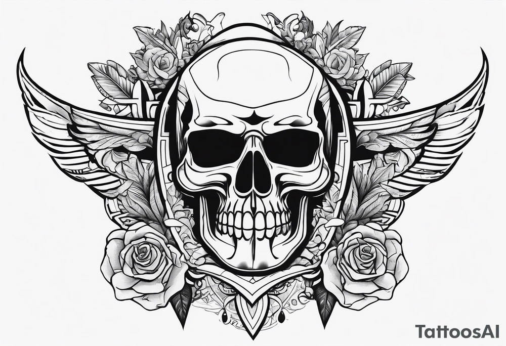 gangsta venezuela style tattoo for chest tattoo idea