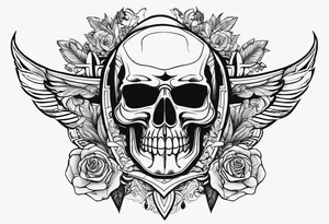 gangsta venezuela style tattoo for chest tattoo idea