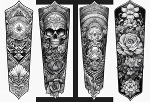 forearm sleeve tattoo idea