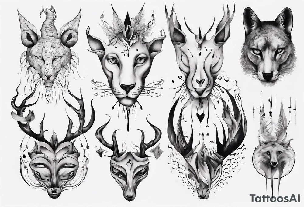 Spirit animal tattoo idea