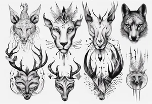 Spirit animal tattoo idea