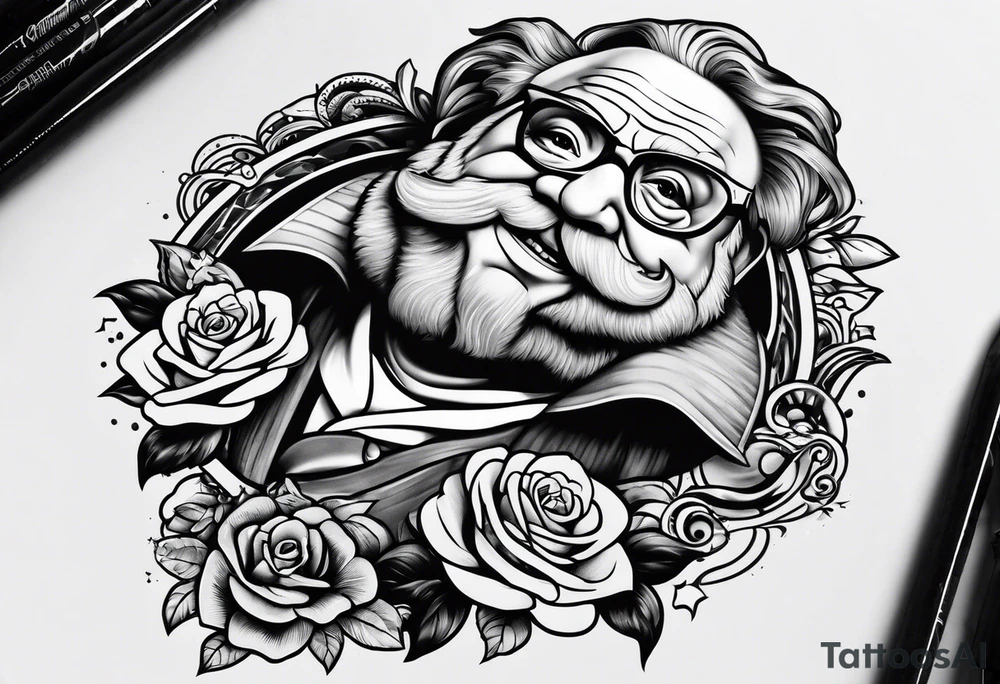 Danny devito tattoo idea