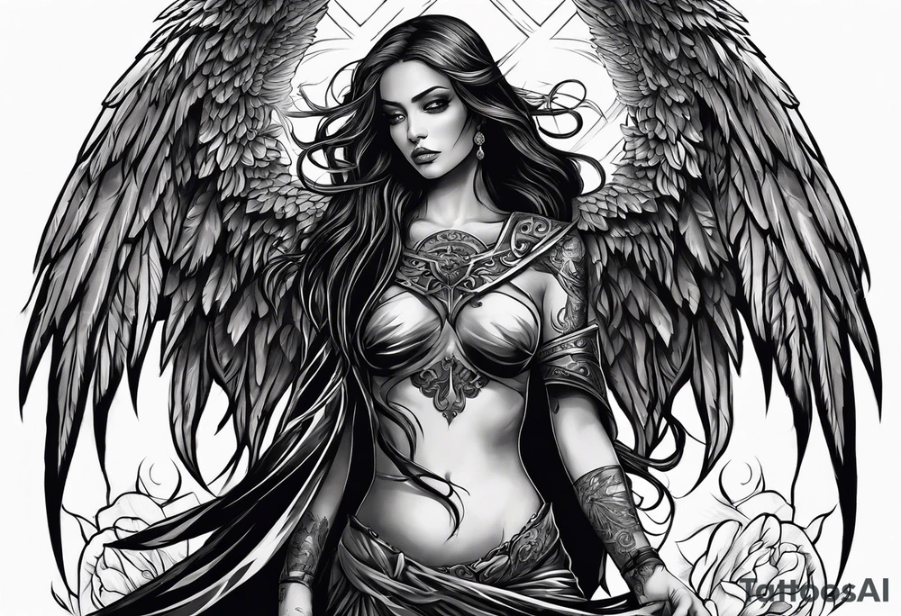 death angel tattoo idea