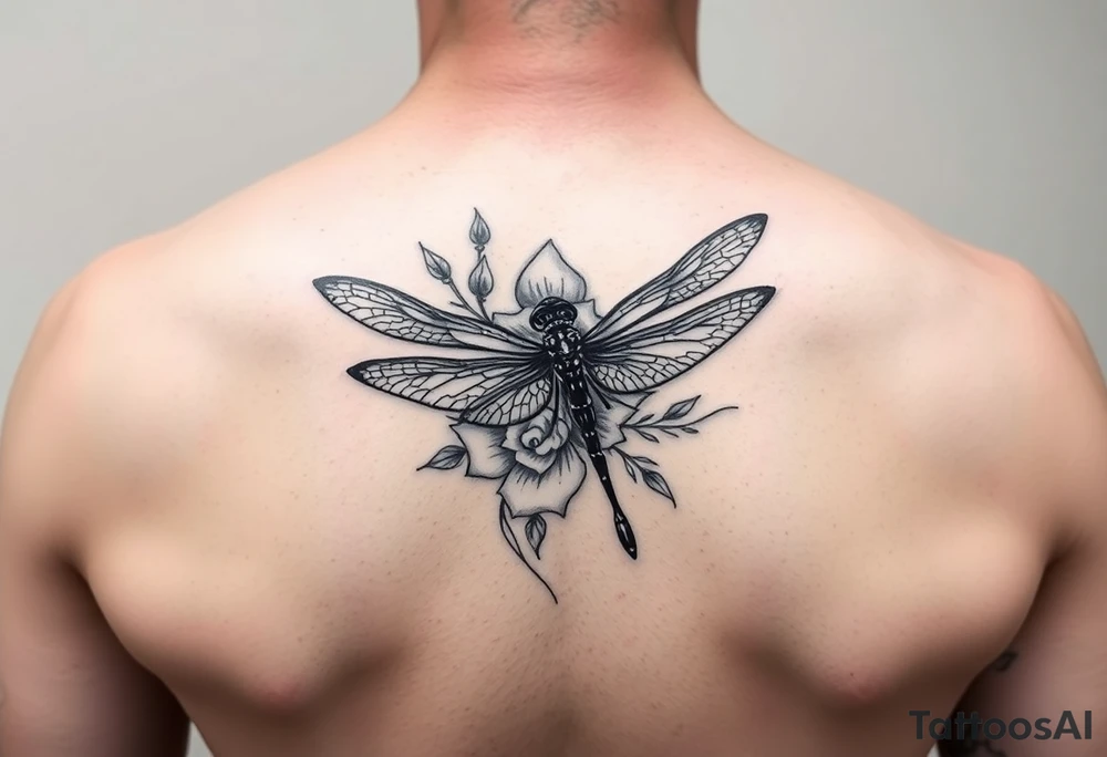 Tattoo dinna fash celtique linge noir fin avec fleur ecossai et dragonfly.position du tattoo mais vers le pouce allonger tattoo idea
