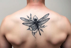Tattoo dinna fash celtique linge noir fin avec fleur ecossai et dragonfly.position du tattoo mais vers le pouce allonger tattoo idea