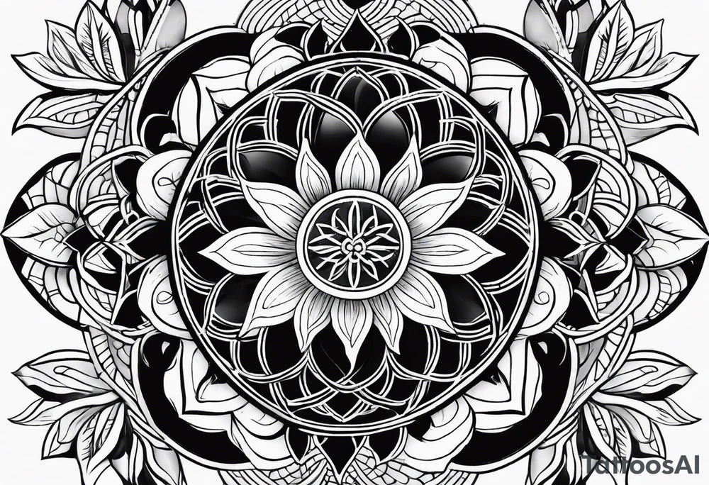 flower of life tattoo idea