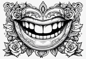 Smile tattoo idea