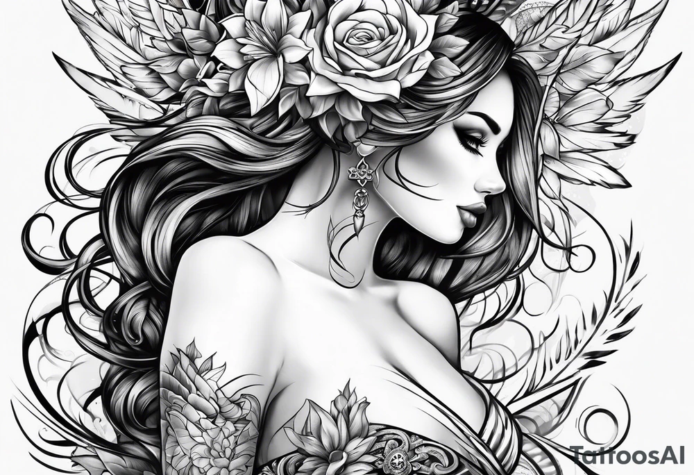 Sultry tattoo idea